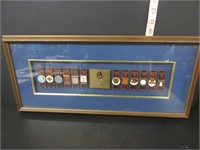 ALBERTVILLE 1992 OLYMPIC HOCKEY FRAMED PICTURE