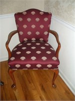Upholstered Arm Chair  34 Inches