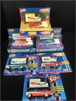 Diecast metal 143 scale classic cars