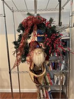 Old World Santa Wreath