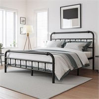 1 Full-Size-Bed-Frame-with-Headboard and