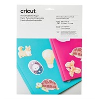 Cricut Printable Sticker Paper 21.5cm x 27.9cm