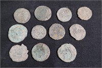 Lot of 11 Genuine Roman coins