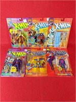Six X-Men Action Figures