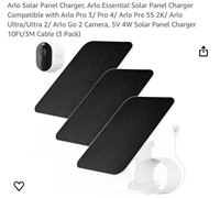 Arlo Solar Panel Charger, Arlo Essential Solar