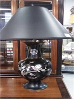 Black oriental lamp