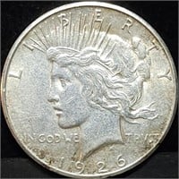 1926-S Peace Silver Dollar, Better Date