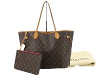 Louis Vuitton Monogram Neverfull MM Tote Bag