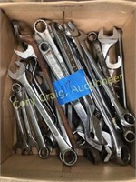 Assortment of wrenches,