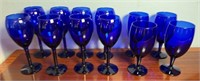 COBALT BLUE WINE GLASSES