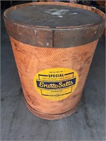 VINTAGE ADVERTISING LARGE BARREL