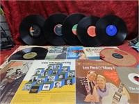 (12)Music record lot.