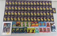 83pc 1970s-Mod Sealed Non-Sports Card Packs+