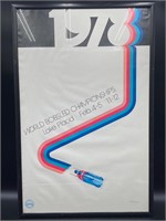 20x32” 1978 World Bobsled Championship Poster