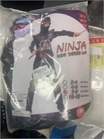 Black and Red Ultimate Ninja Dragon Costume