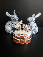 Estate Andrea Sadek Bunny Porcelain