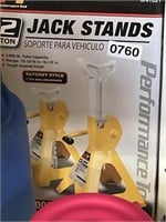 PERFORMANCE TOOL JACK STANDS RETAIL $90