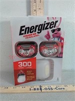 2 New Energizer LED headlamps lights with bonus