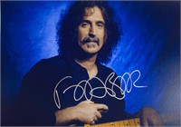 Autograph Signed 
Frank Zappa Photo