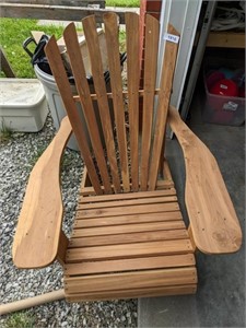 Adirondack Wooden Chair