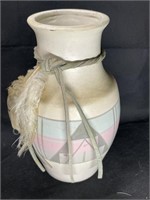 Authentic Arizona Pottery Urn Vase Signed