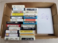 Lot of Assorted 8 Track Tapes