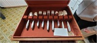 USA stainless silverware - over 60 pieces