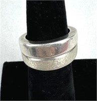 925 Silver Double Band Ring
