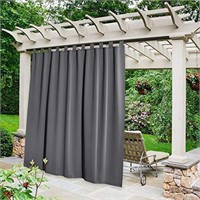 NICETOWN Extra Wide 84" Outdoor Curtain for Patio