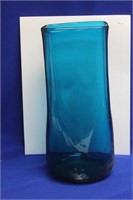 A Cobalt Blue Cylinder Vase