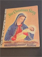 Vintage The Christmas Story Little Golden Book