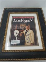Las Vegas Magazine Signed By Anthony Quinn