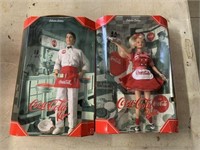 Two Coca-Cola Collector Edition Dolls
