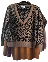 Leopard Print Sweaters