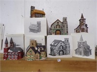 Dept 56 Dickens Village Churches (5)