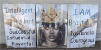 Homeoart African American Wall Art Black Queen
