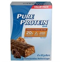 Pure Protein Bar Chocolate Peanut Butter 6x50g