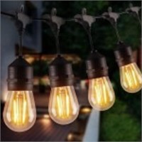 S14 Solar String Lights Outdoor - 34Ft Patio