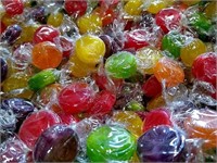 Assorted Fruit Buttons - 2 Pound Bag - Bulk