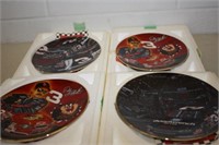 4 Dale Earrhard Collector Plates