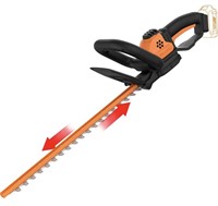 WORX CORDLESS HEDGE TRIMMER 20V 20IN WG261