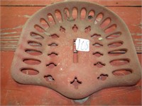 CAST IRON IMPLEMENT SEAT