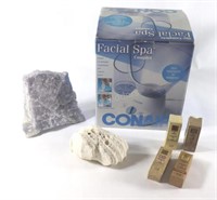 Conair Facial Spa & Amethyst Rock & Coral