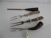 Carving Sets - Horn Handle