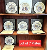 Lafayette Legacy Plate Collection Lot of 7