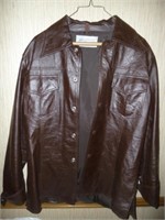 Mid Century Retro K-Mart Men's Faux Leather Jacket
