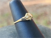 10kt Gold Nugget Ladies' Ring 1.54g Sz 5