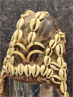 Authentic Witch Doctor's Monkey Hide Headress