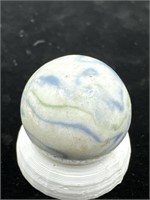 Antique lined glazed crockery marble 21/32”