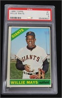 1966 Topps WILLIE MAYS #1, PSA 5